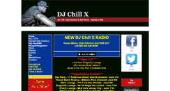 Desktop Screenshot of djchillx.com